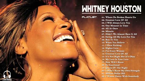 youtube whitney|whitney houston greatest hits.